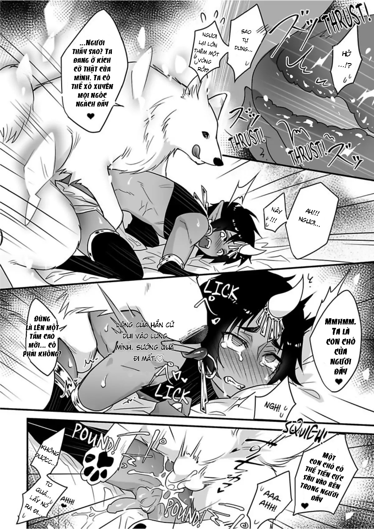 yêu quái nghịch ngợm phải phạt kiểu doggy chapter 0 23