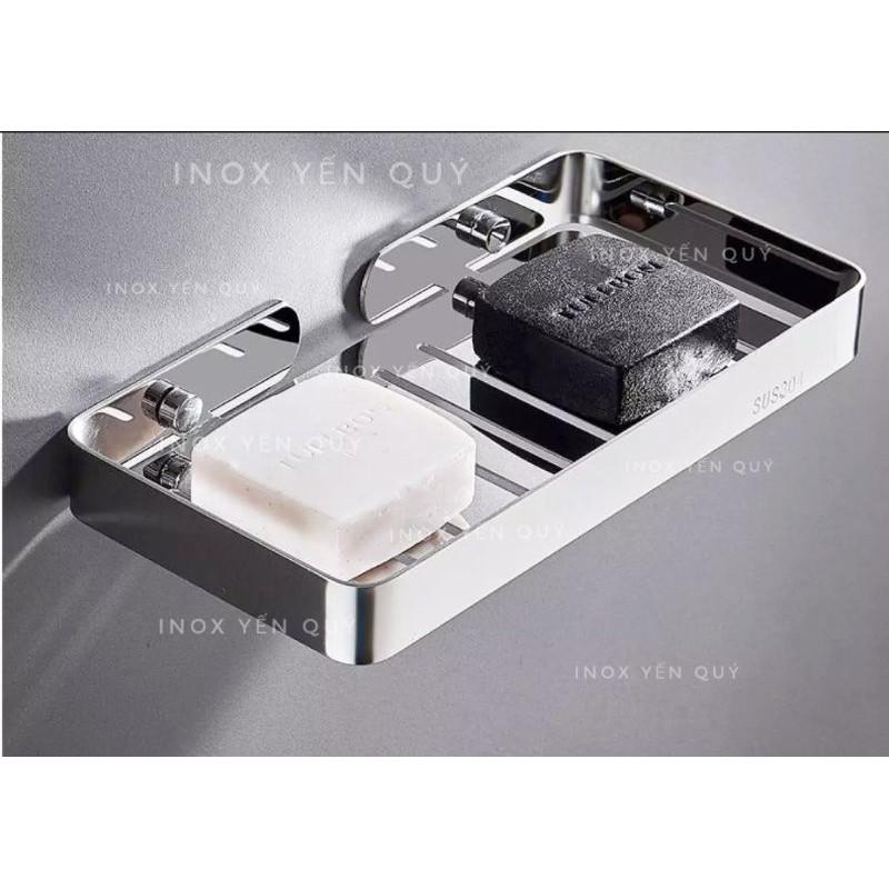 KỆ LỚN ĐỂ XÀ PHÒNG DẦU GỘI INOX304