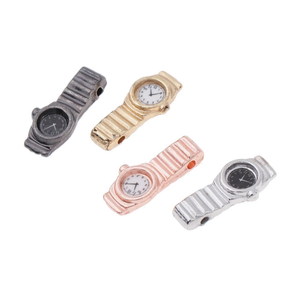 4 Pieces 1:12 Dollhouse Miniature Dollhouse Accessories Decoration