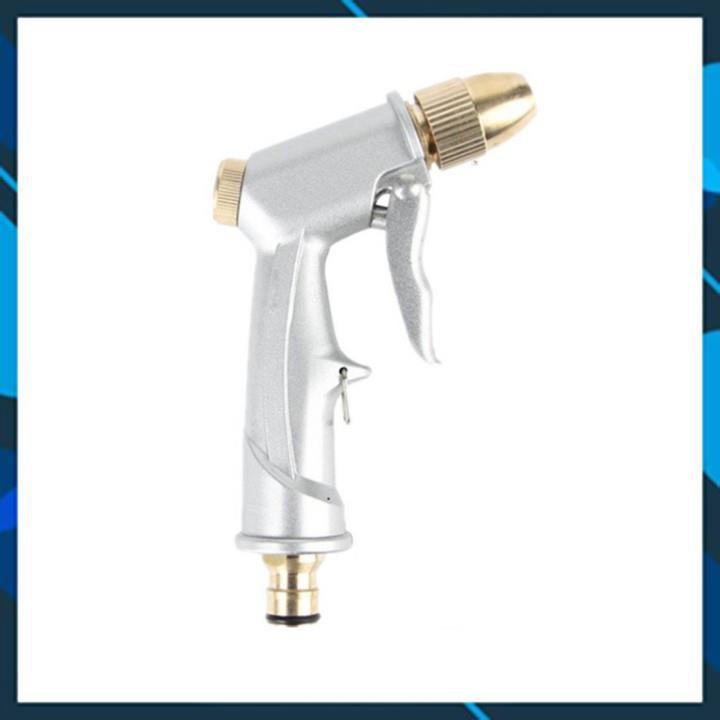 ️ Bộ dây vòi xịt nước rửa xe, tưới cây , tăng áp 3 lần, loại 3m, 5m 206701 đầu đồng,cút,nối nhựa đen+ đai