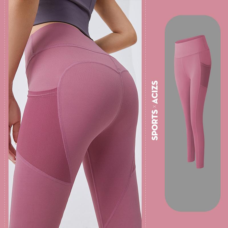 Quần Tập Yoga Nữ Có Túi Plus Kích Thước Quần Legging Thể Thao Nữ Tập Gym Quần Legging Nữ Thun Điều Khiển Chạy Bộ Quần Nữ Quần Tập Thể Dục