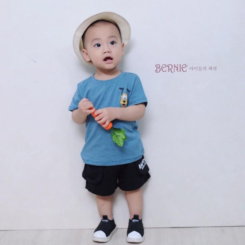 ÁO PHÔNG KẺ IN HÌNH PLUTO Bernie