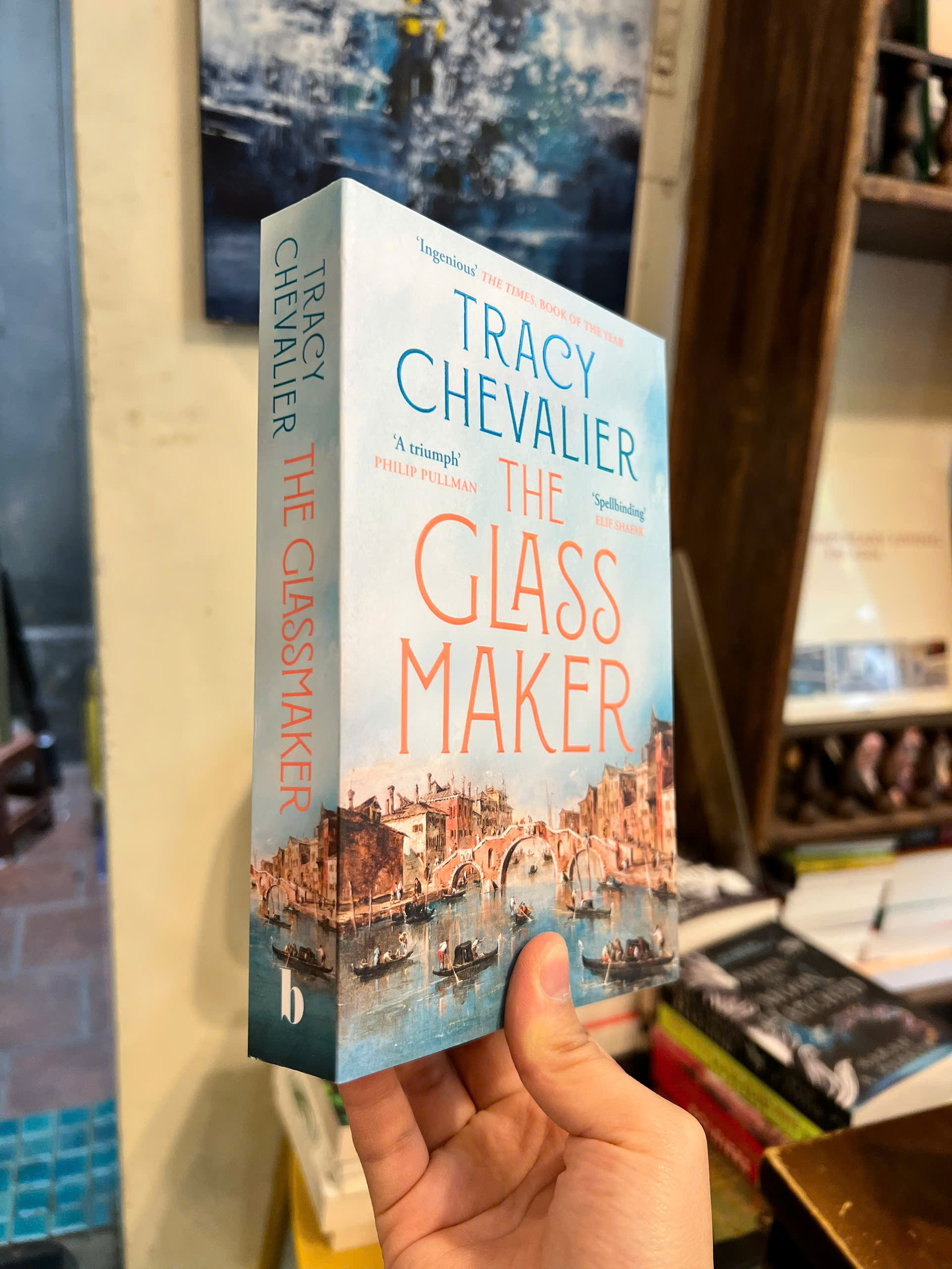 Sách - The Glassmaker by Tracy Chevalier | Historical Fiction / Tiểu thuyết Lịch sử / Nhập khẩu UK