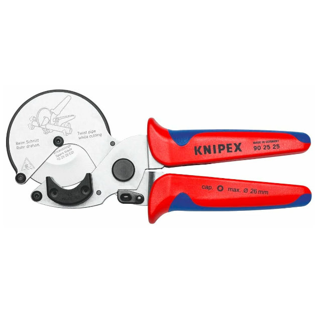 KIỀM KNIPEX 90 25 25 CẮT ỐNG NHỰA PIPE CUTTER ĐẾN Ø 26 MM | 90 25 25