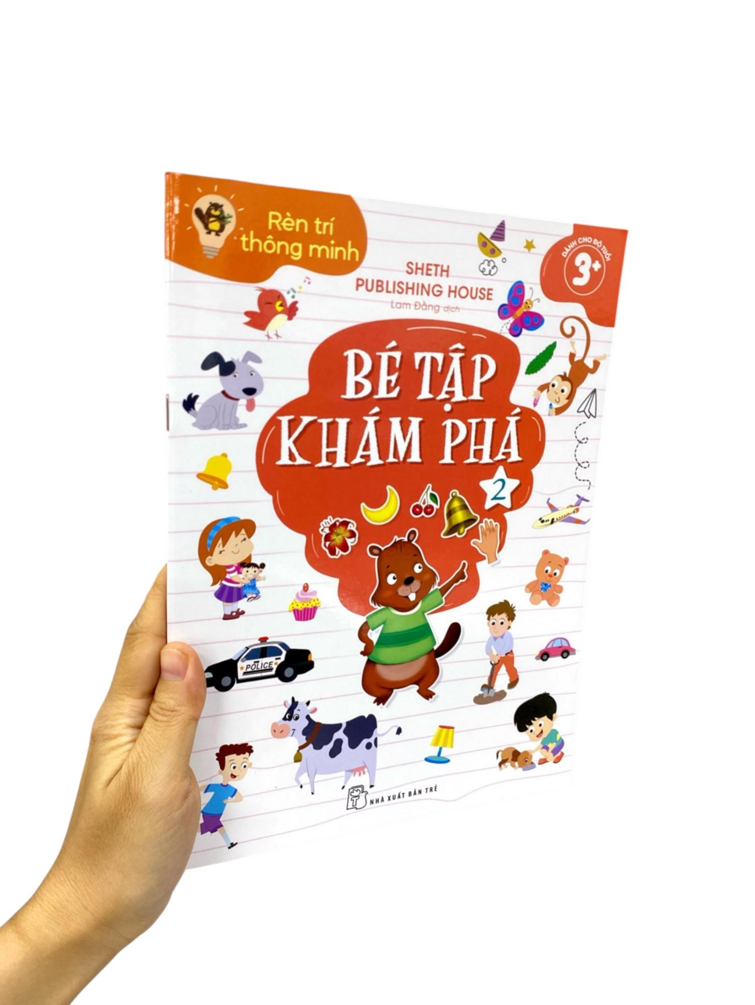 Sách - Rèn Trí Thông Minh - Bé Tập Khám Phá - Tập 2