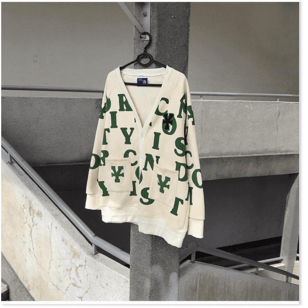 ÁO KHOÁC CARDIGAN NỮ PHỐI HỌA TIẾT CHỮ TRẺ TRUNG NĂNG ĐỘNG DỄ PHỐI ĐỒ HỢP THỜI TRANG