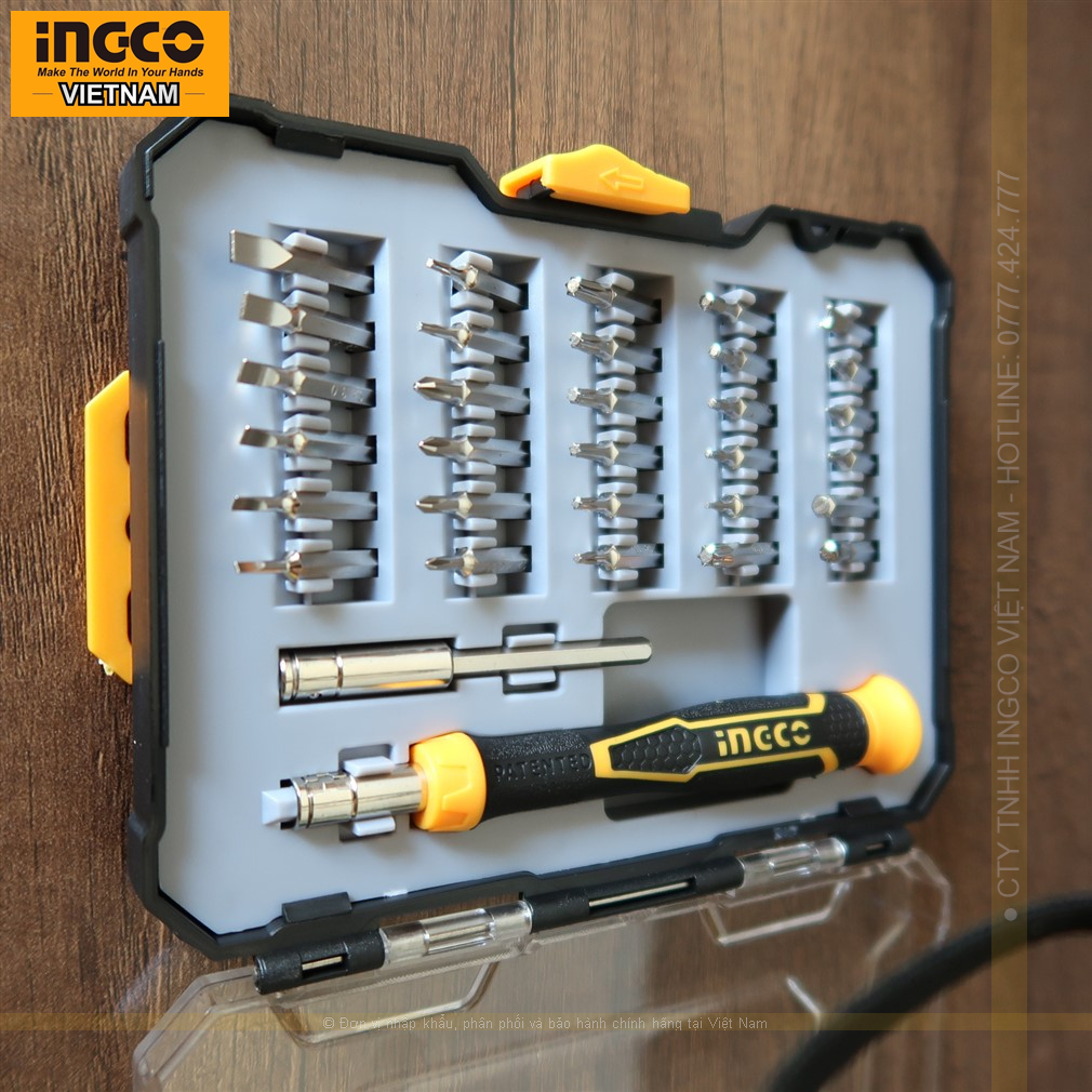 Bộ tua vít đa năng 32 chi tiết INGCO HKSDB0348