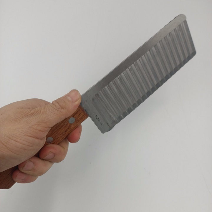 Dao cắt lát, tỉa sóng củ quả bằng inox MUMAREN 414