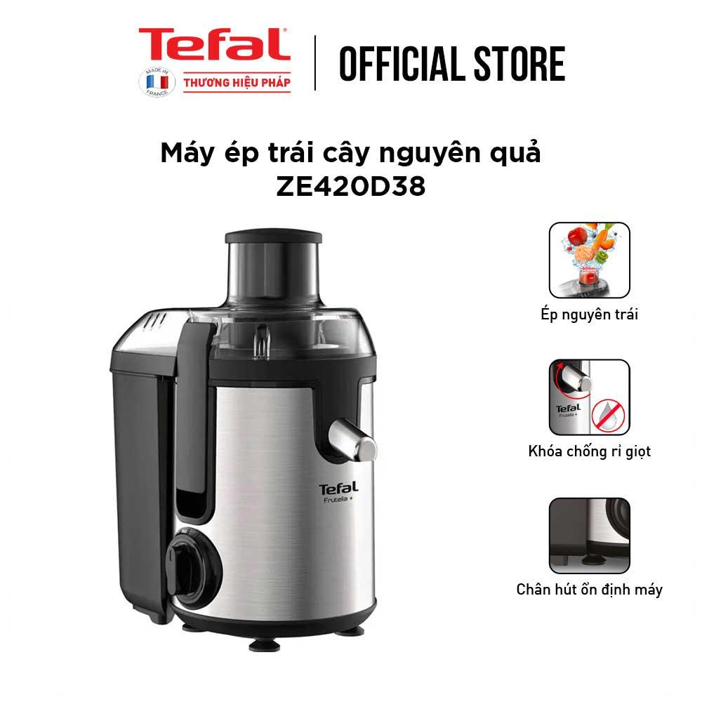 Máy ép trái cây Tefal ZE420D38 - BH 2 năm - Hàng Chính Hãng
