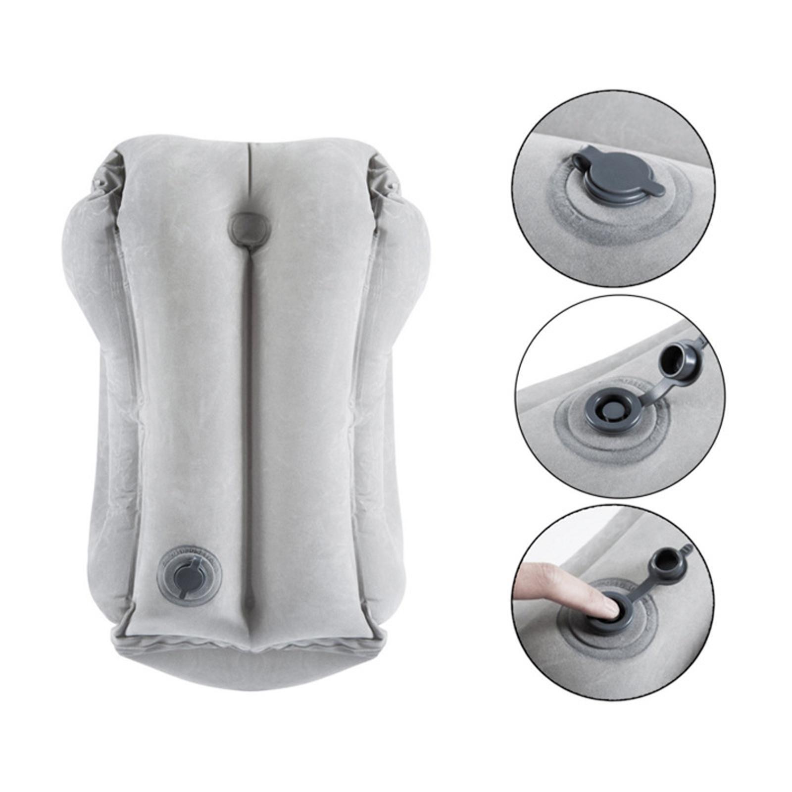 4x Travel Pillow Breathable Inflatable Neck Pillow for Office