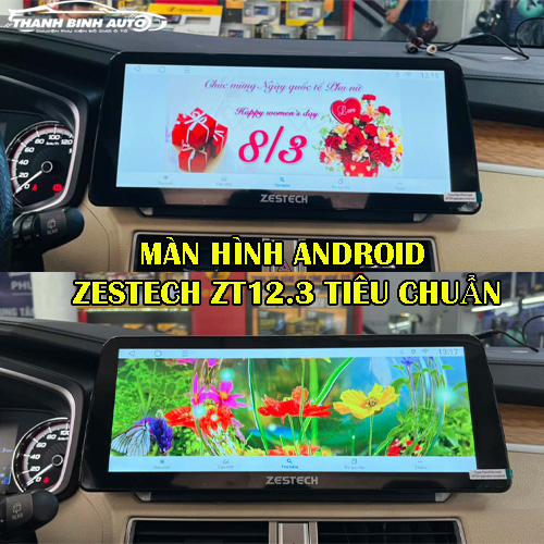 Màn hình Android Zestech ZT12.3 bản Tiêu Chuẩn