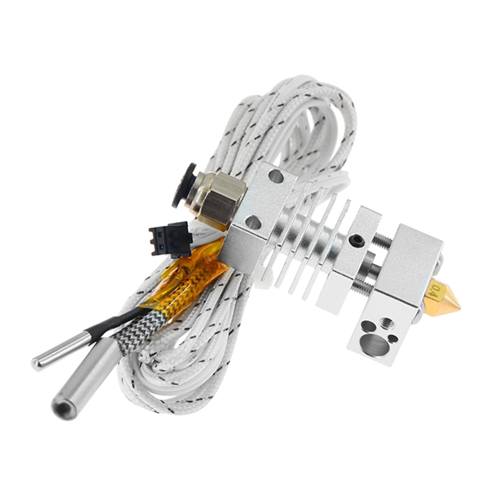 Extruder Kits 0.4mm Nozzle For Ender 3 CR-10S 3D Printer 12V