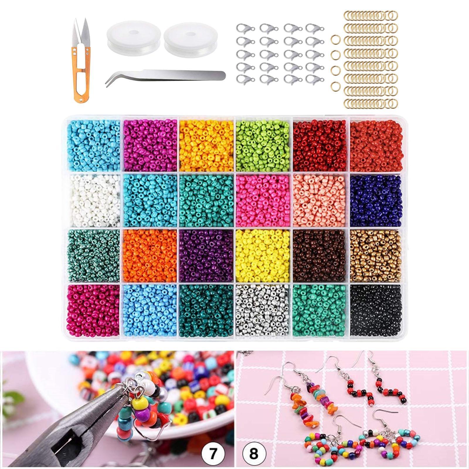 Glass  Beads Assorted Small Beads for Jewelry Making  Bracelets