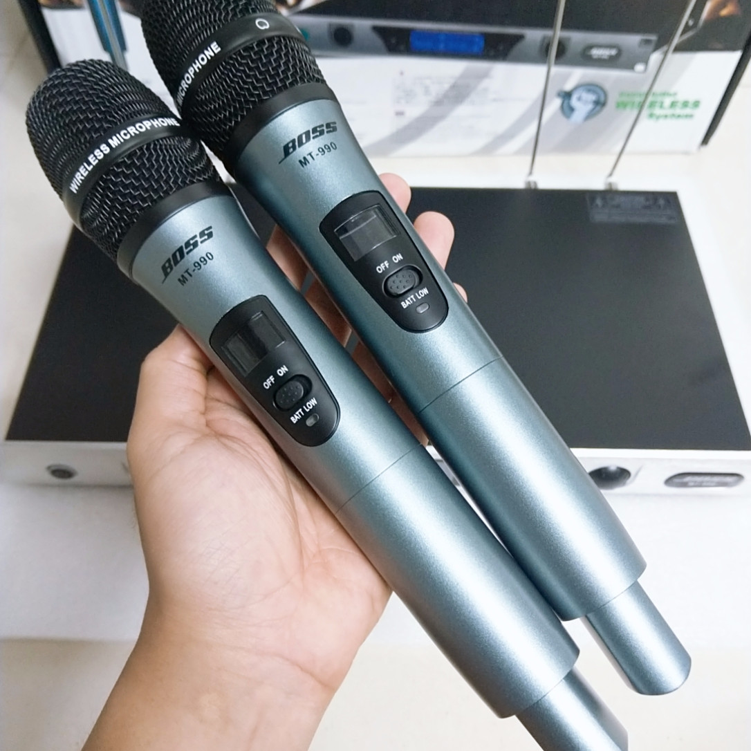 Micro Boss MT-990 Không Dây UHF- Hàng Nhập Khẩu