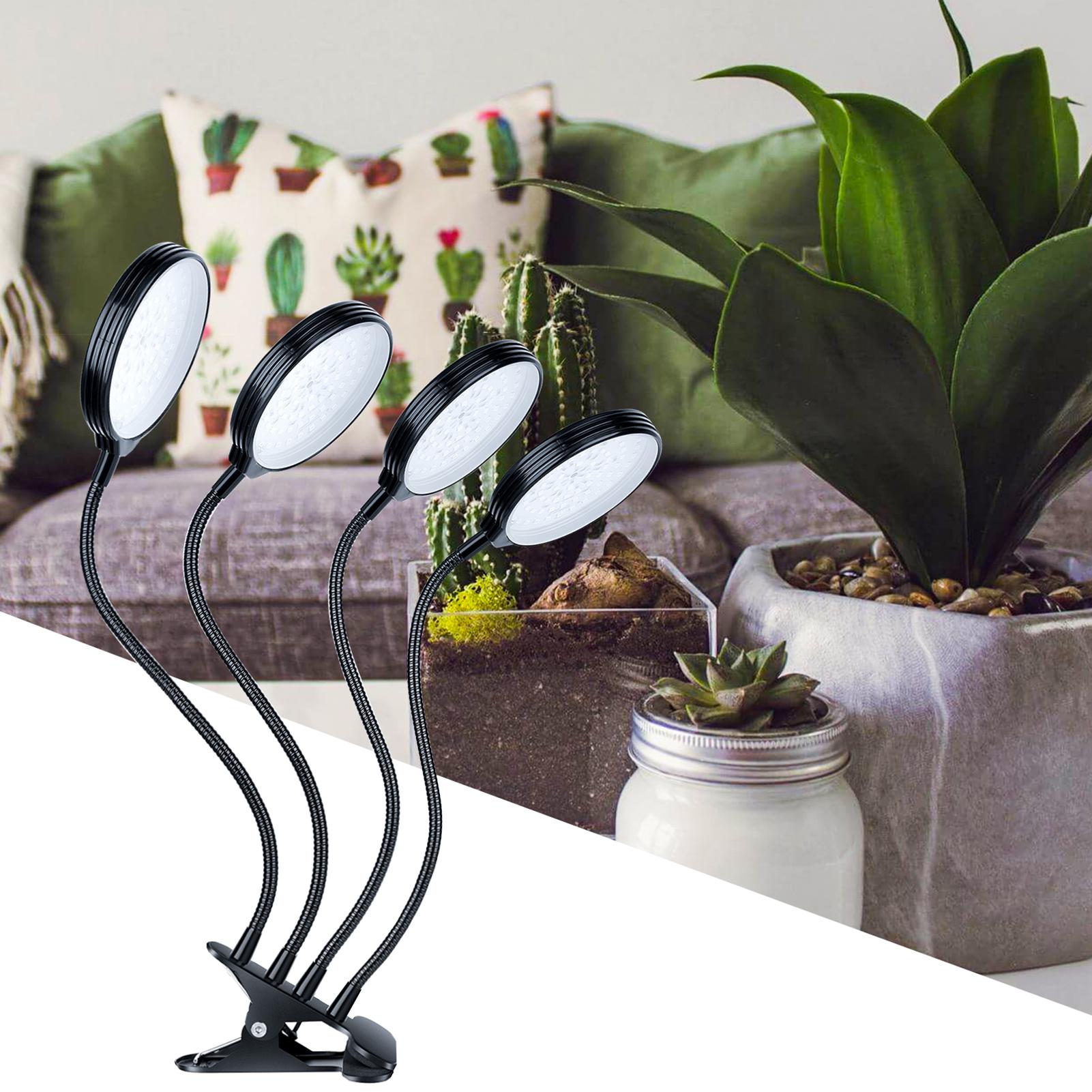 Đèn LED tạo ánh sáng tự nhiên cho cây trồng trong nhà 15-60W, có chế độ hẹn giờ