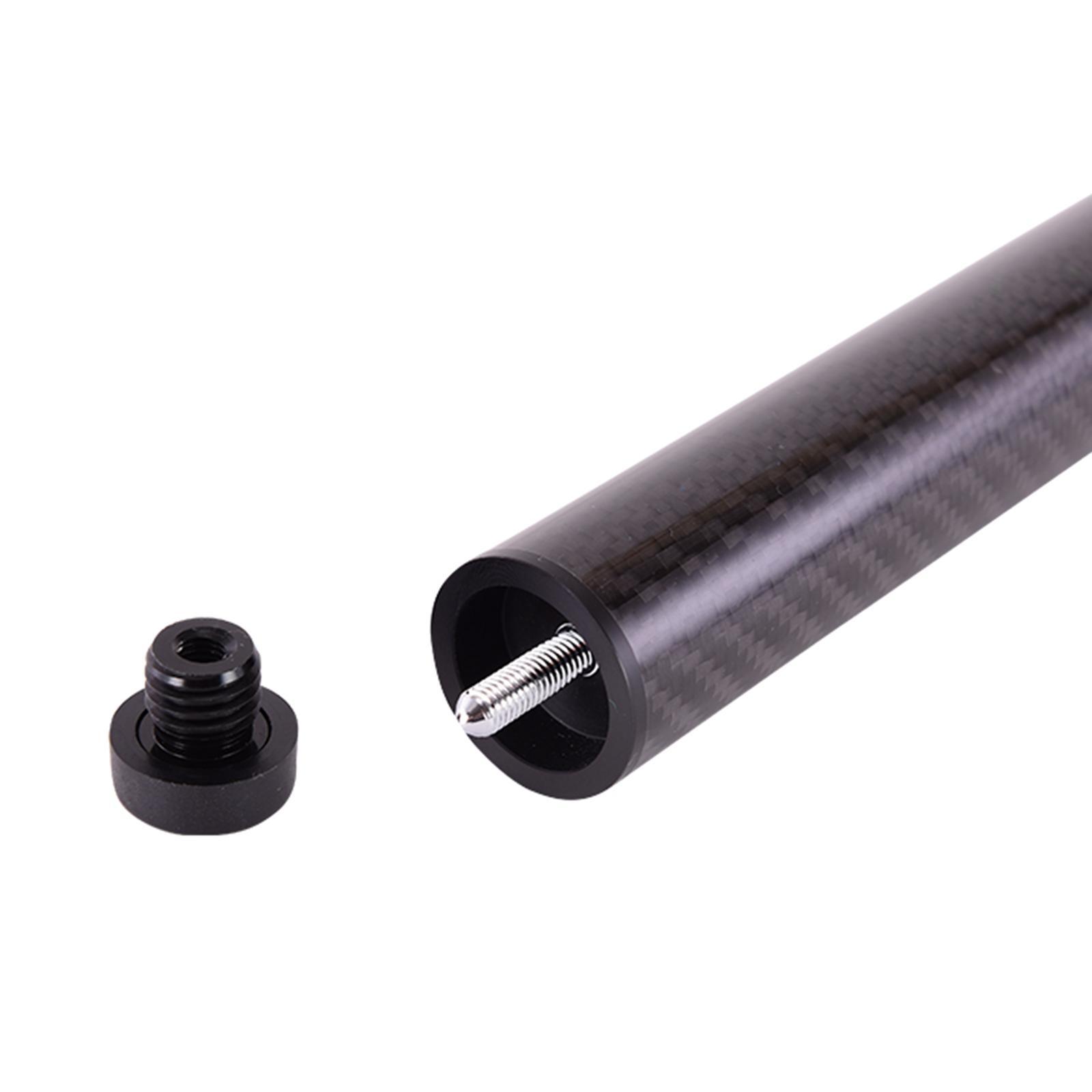 Professional Billiards Cue Extensions Pool Cue Extension Carbon Fiber Tool