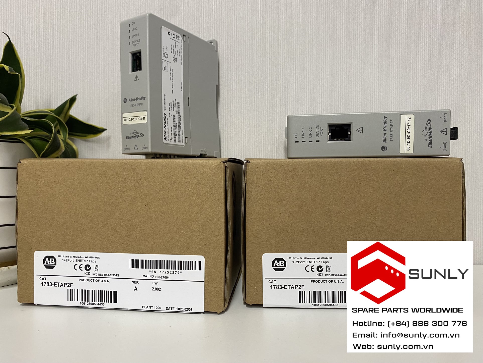 Module truyền thông Allen Bradley 1783-ETAP2 - Hàng Chính Hãng