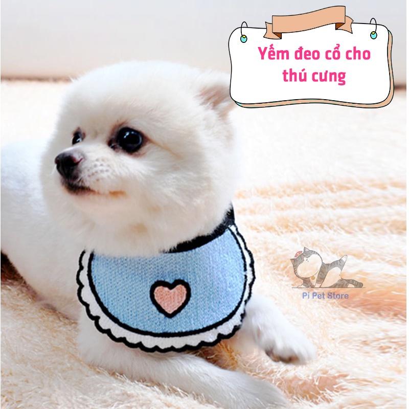 Yếm đeo cổ cho Chó, Mèo - Yếm đeo cổ siêu Cute