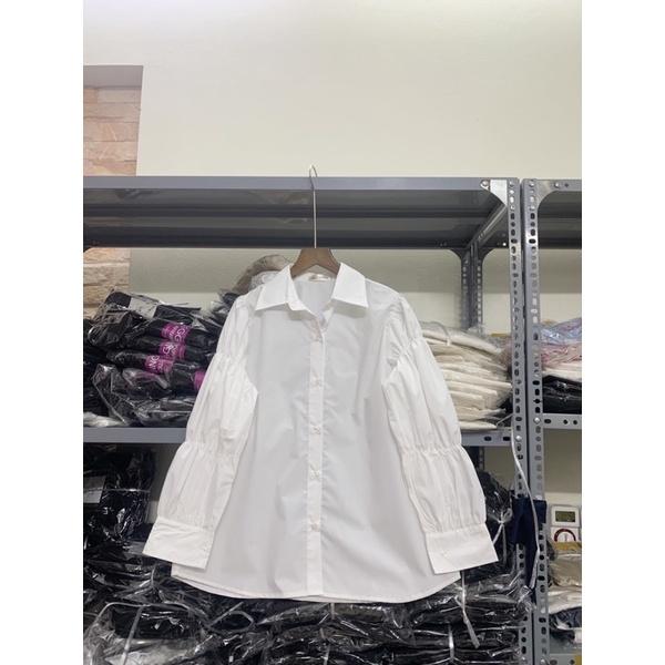 Sơmi trắng tay bồng lạ xinh