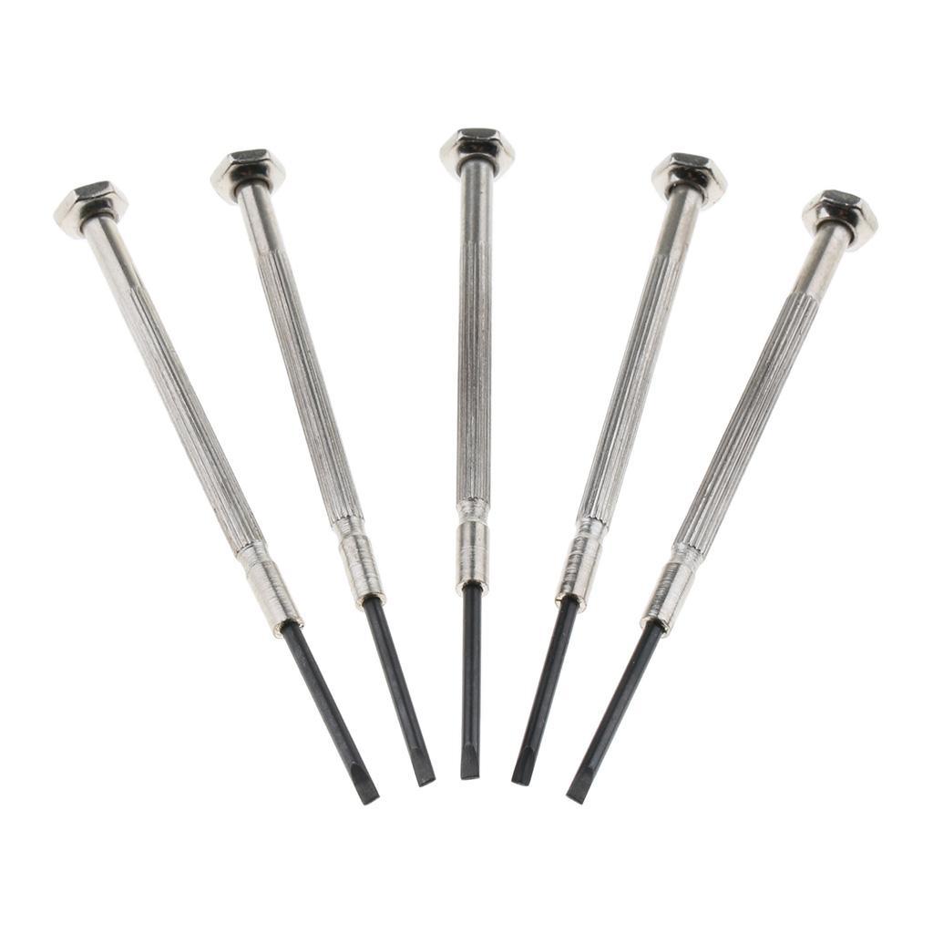 2X Finest 5PCS Metal Screwdrivers for Flute Clarinet Saxophone Piccolo