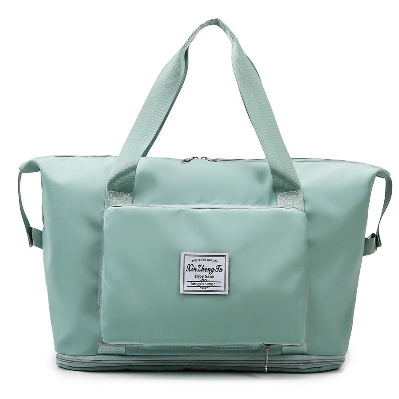 Dung Tích Lớn Có Thể Gấp Gọn Du Lịch Gấp Gọn Du Lịch Siêu Nhẹ Chống Nước Hành Lý Duffel Túi Tote Tập Yoga Thể Thao Đeo Chéo Nữ