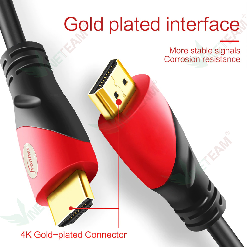 Dây cáp HDMI tròn chuẩn 4.0 hỗ trợ 4K 30Hz dài 1.8m - Hàng chính hãng