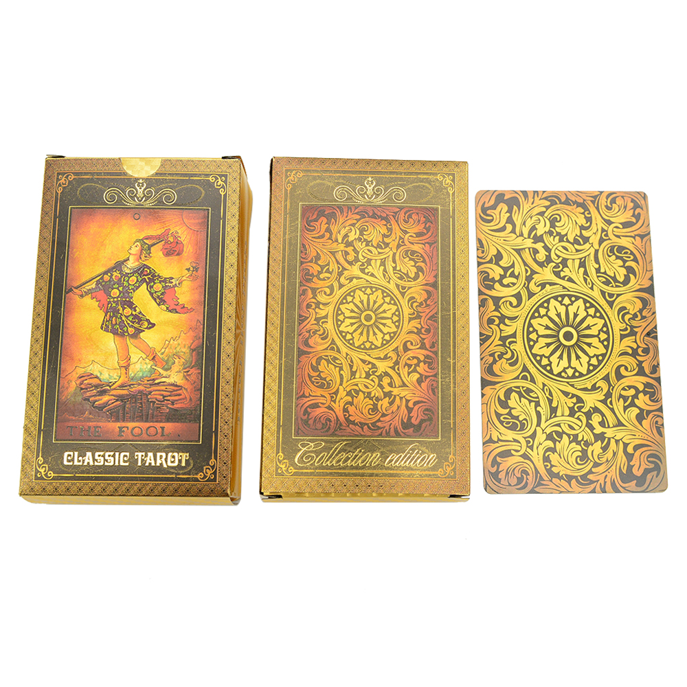 Bộ Bài The Fool Tarot Phiên Bản Cao Cấp,Thẻ Nhựa, Hộp Nhựa