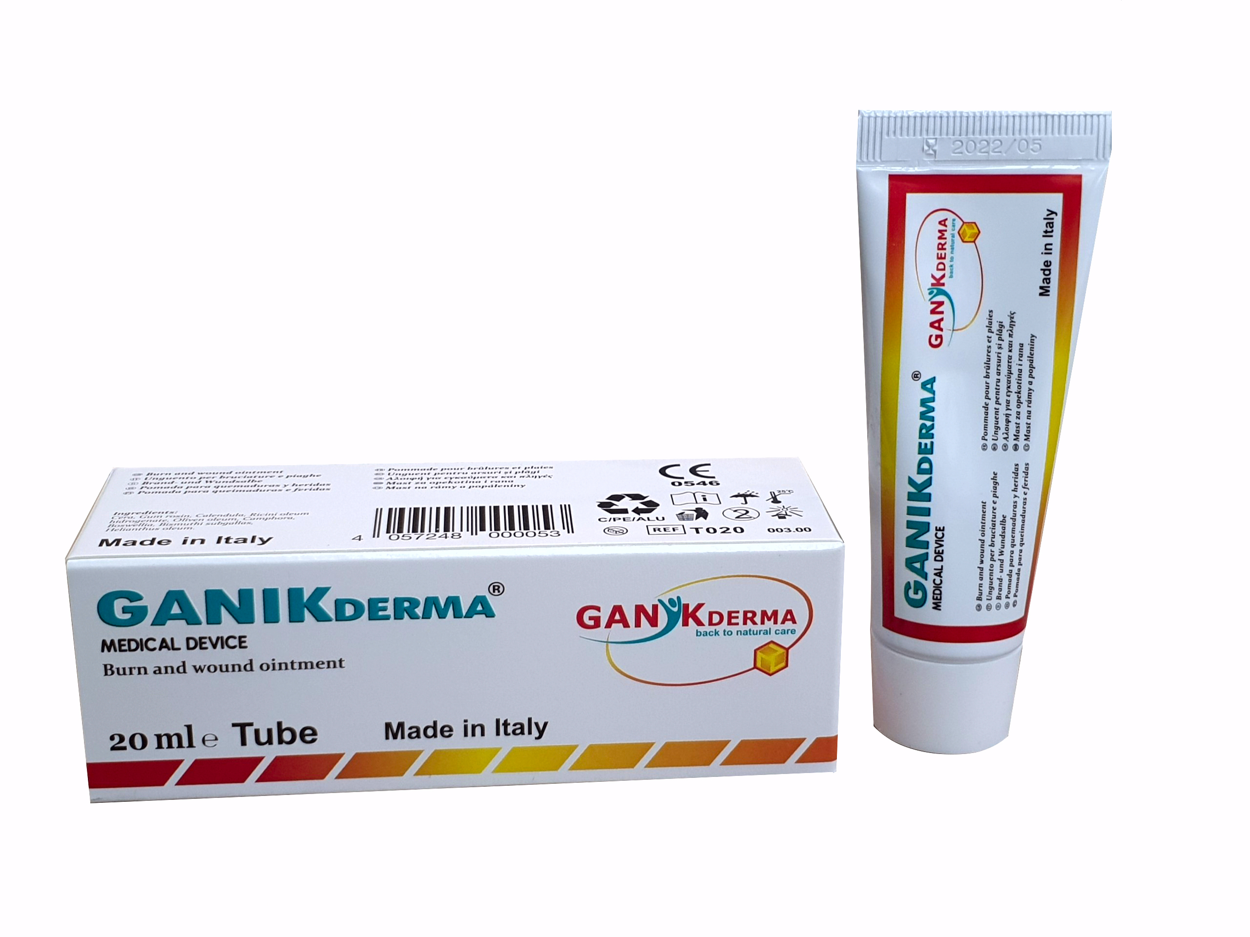 Kem Mỡ GANIKderma Nhập Khẩu Ý Lành Nhanh +100 Bệnh da liễu,  Kháng Viêm Nấm Ngứa Nam Khoa Phụ Khoa Da Liễu, Rạch Tầng Sinh Môn, Bao Qui Đầu, Trĩ , Tránh sẹo, Trị sẹo sỗ lõm, sẹo lồi