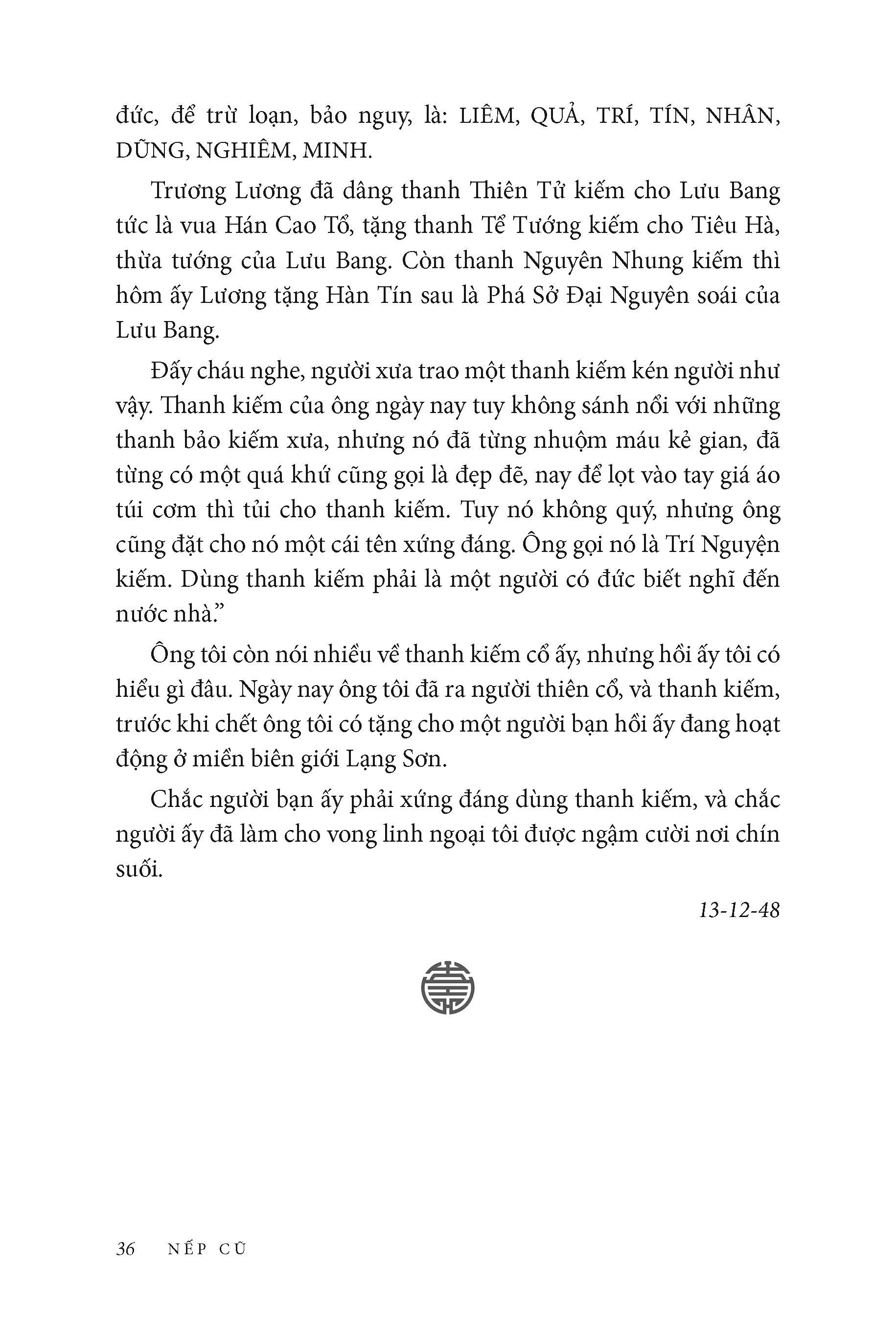 Nếp Cũ: Tiết Tháo Một Thời - Tinh Thần Trọng Nghĩa Phương Đông - Múa Thiết Lĩnh, Ném Bút Chì - Nho Sĩ Đô Vật (Toan Ánh)