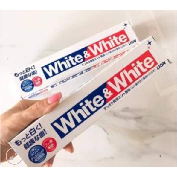 Kem đánh răng White and White - HÀNG NHẬT NỘI ĐỊA