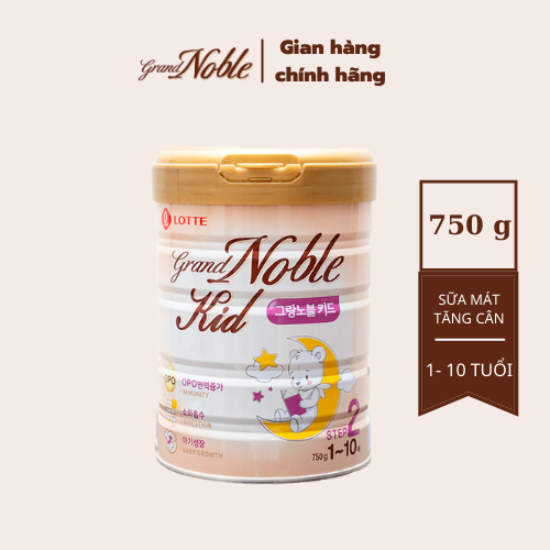 Sữa bột Grand Noble Kid dành cho bé 1-10 tuổi