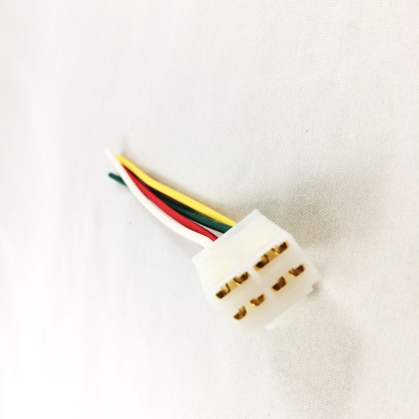 Dây giắc cắm 4 chân cho relay - rơ le