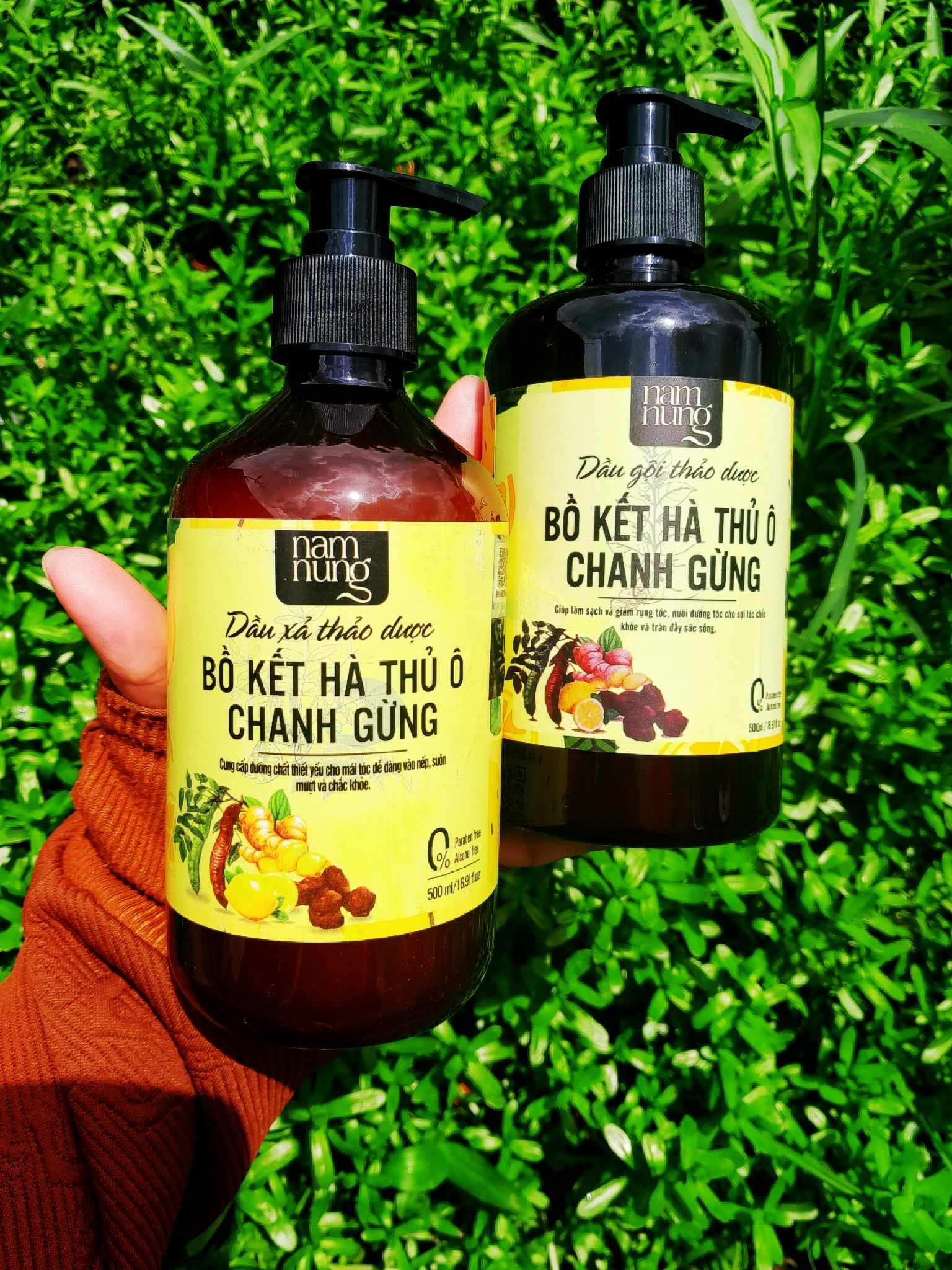 Combo dầu gội xả Nam Nung 500ml ( mẫu cũ )- date 2026