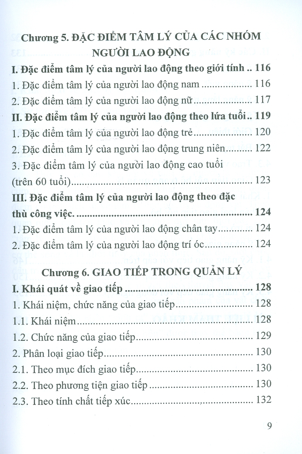 Tập Bài Giảng TÂM LÝ HỌC QUẢN LÝ