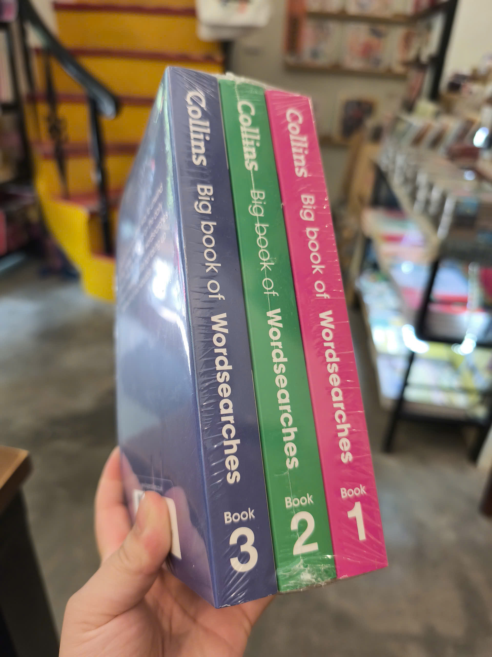 Sách - Big Book of Wordsearches (Set 3 Books) | Trò chơi ô chữ / Ngoại văn Nhập khẩu / Sách giải trí