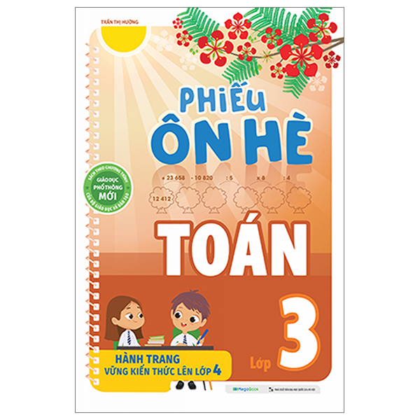 Phiếu Ôn Hè Toán Lớp 3 - Megabook