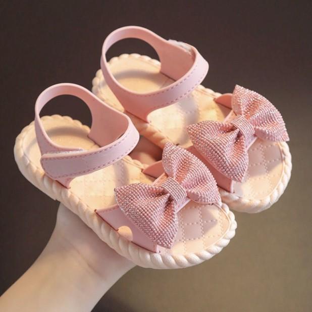 Freeship Sandal NƠ cho bé gái