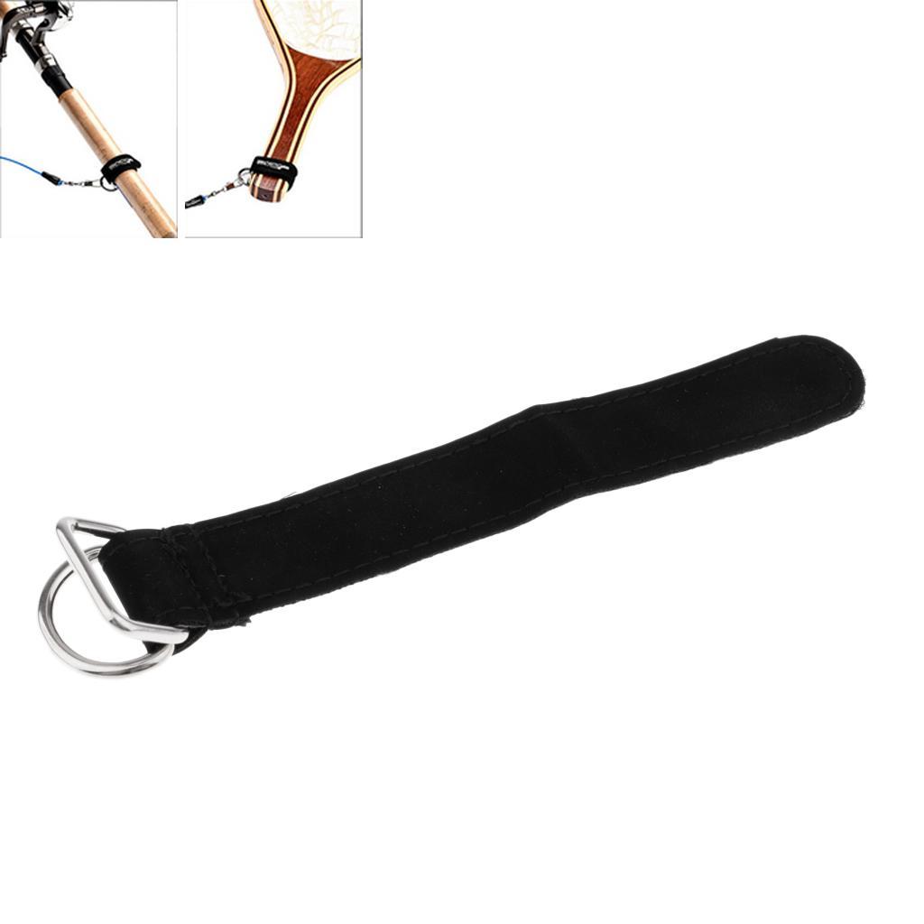 2pcs Fishing Rod Belt Ties for Rod And Landing Net Handle,Keep From Dropping