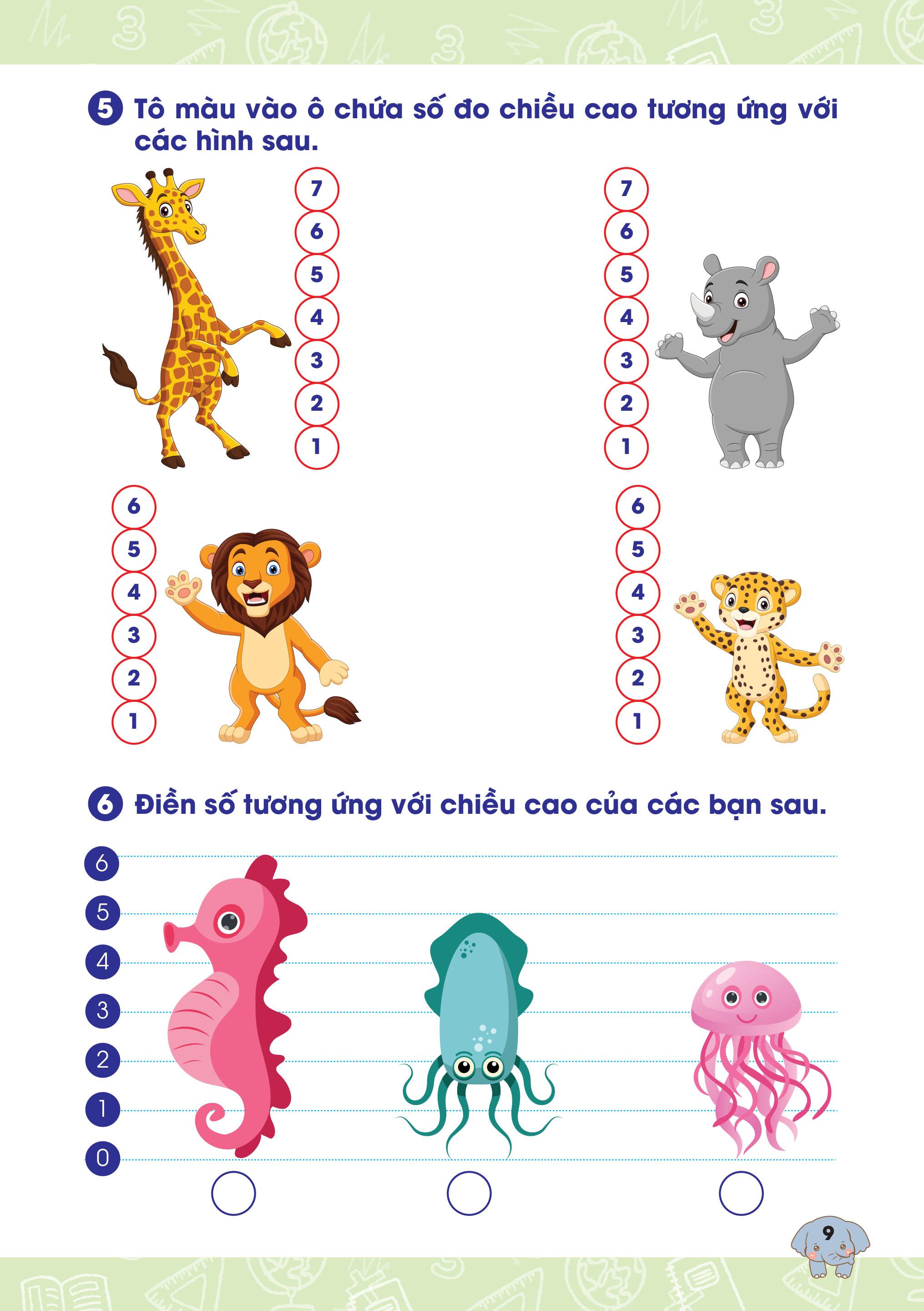 Sách - Chinh Phục Toán Theo Phương Pháp Giáo Dục Thông Minh Montessori Cho Trẻ 3-6 Tuổi - Tập 2 - So Sánh Và Đo Lường