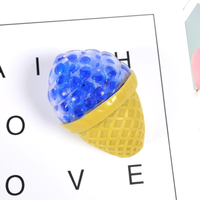 Đồ chơi kem ốc quế bóp ra hạt nở GUDETAMA SQUISHY