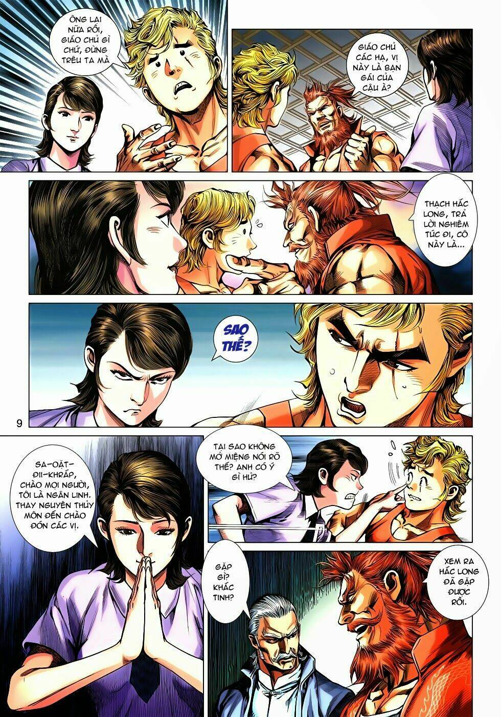 tân tác long hổ môn chapter 545 9