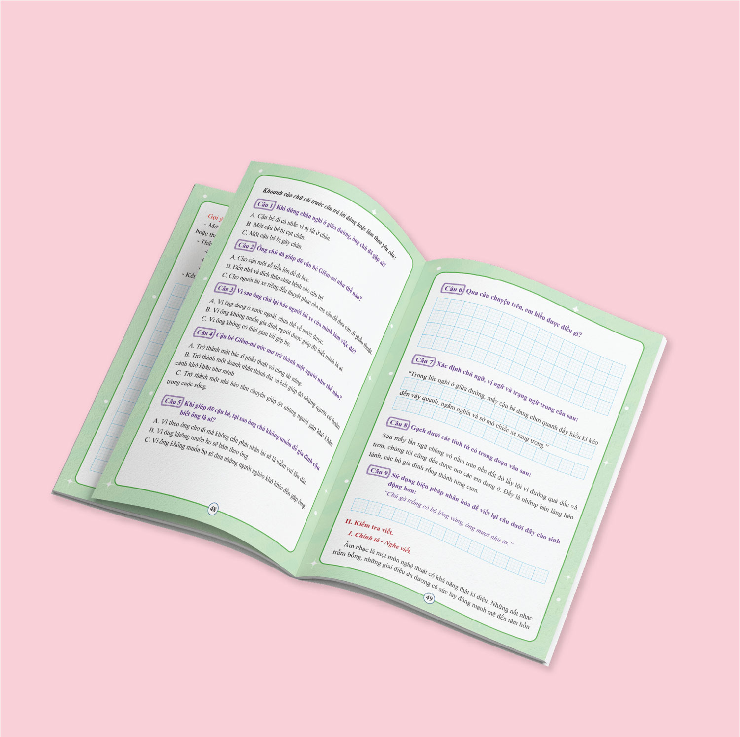 Bộ ÔN HÈ Lớp 4 (Toán + Tiếng Việt) - Dành cho học sinh lớp 4 lên lớp 5 - Theo chương trình SGK mới nhất