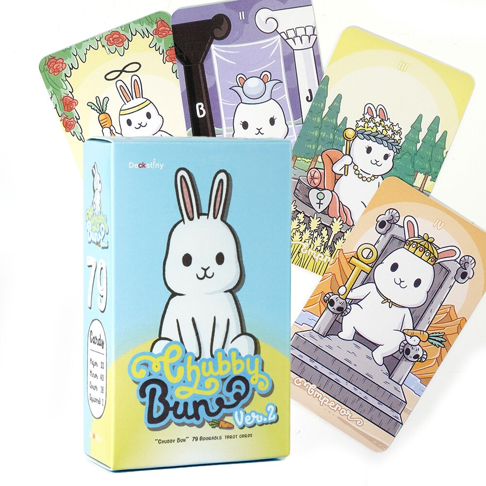 (Sizeb Gốc) Bộ Bài Chubby Bun Tarot