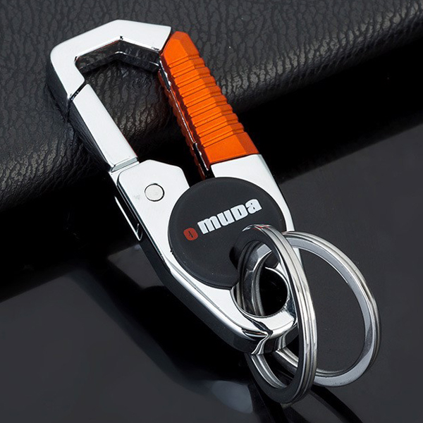 Bộ 2 Móc Khóa Omuda 3747 Móc Khóa Ô Tô Gài Thắt Lưng Cao Cấp
