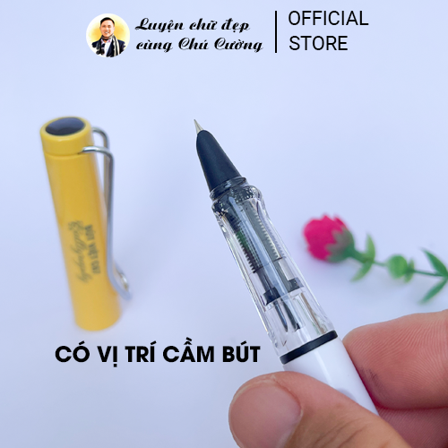 Bút Việt C67 Calligraphy ngòi lá tre nhỏ | Thanh Đậm rõ | Cho bé mới luyện