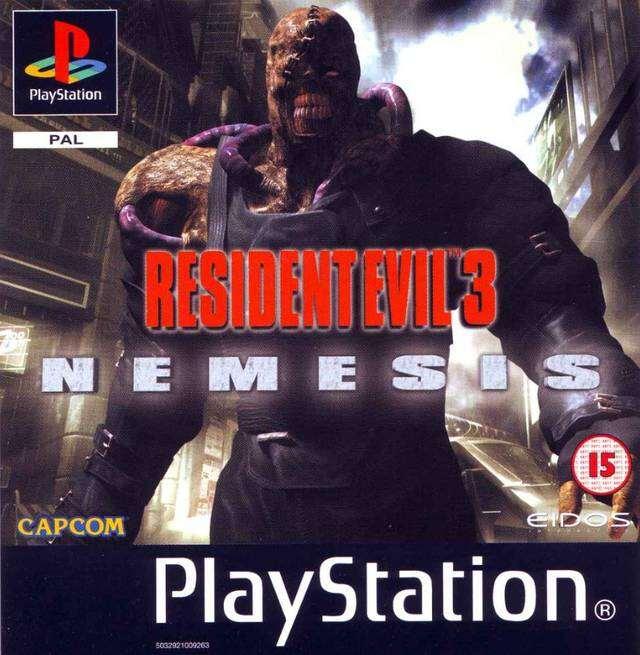 Game ps1 resident evil 3