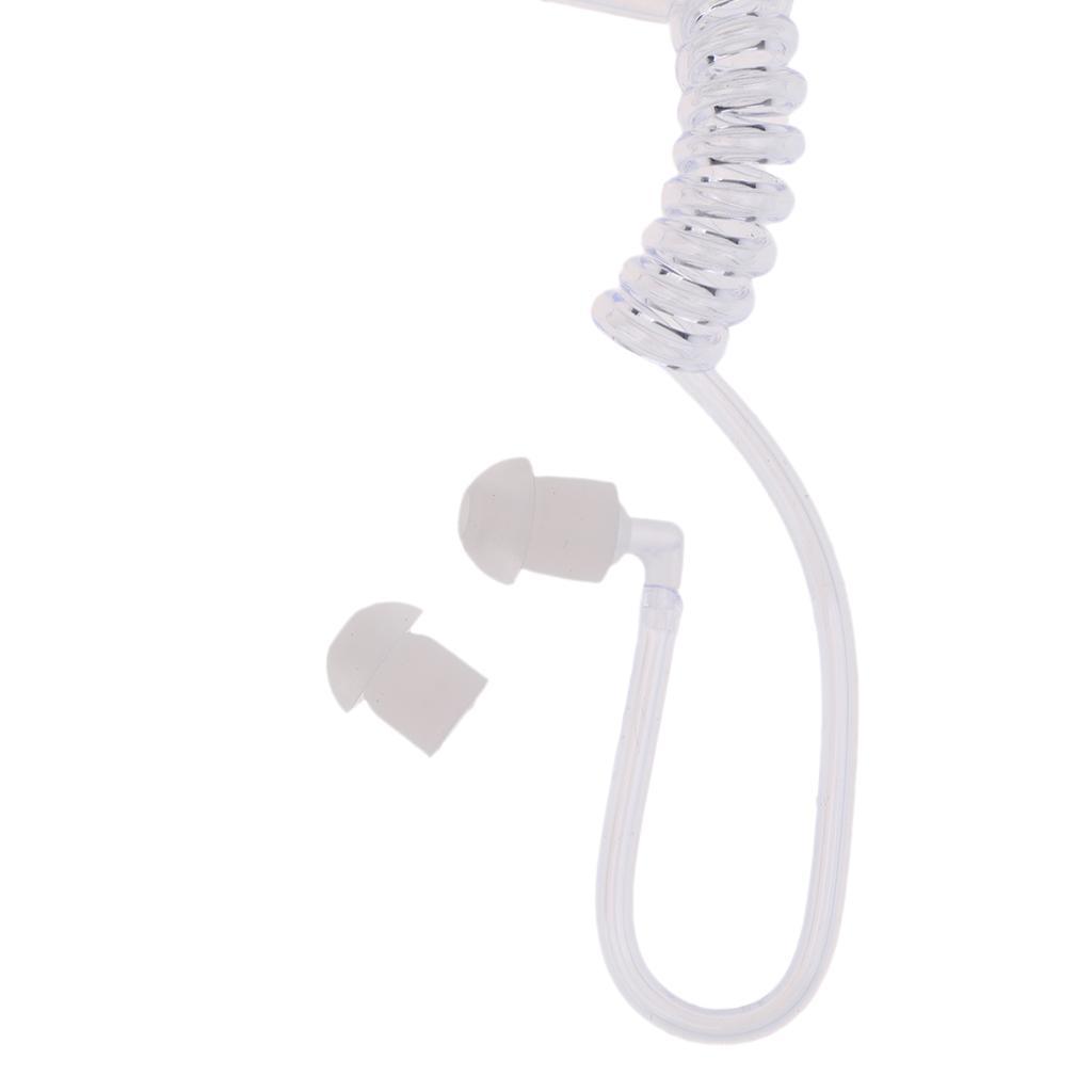 2x 2 in 1 Headphones 3.5mm Connectors Universal Compatibility Black