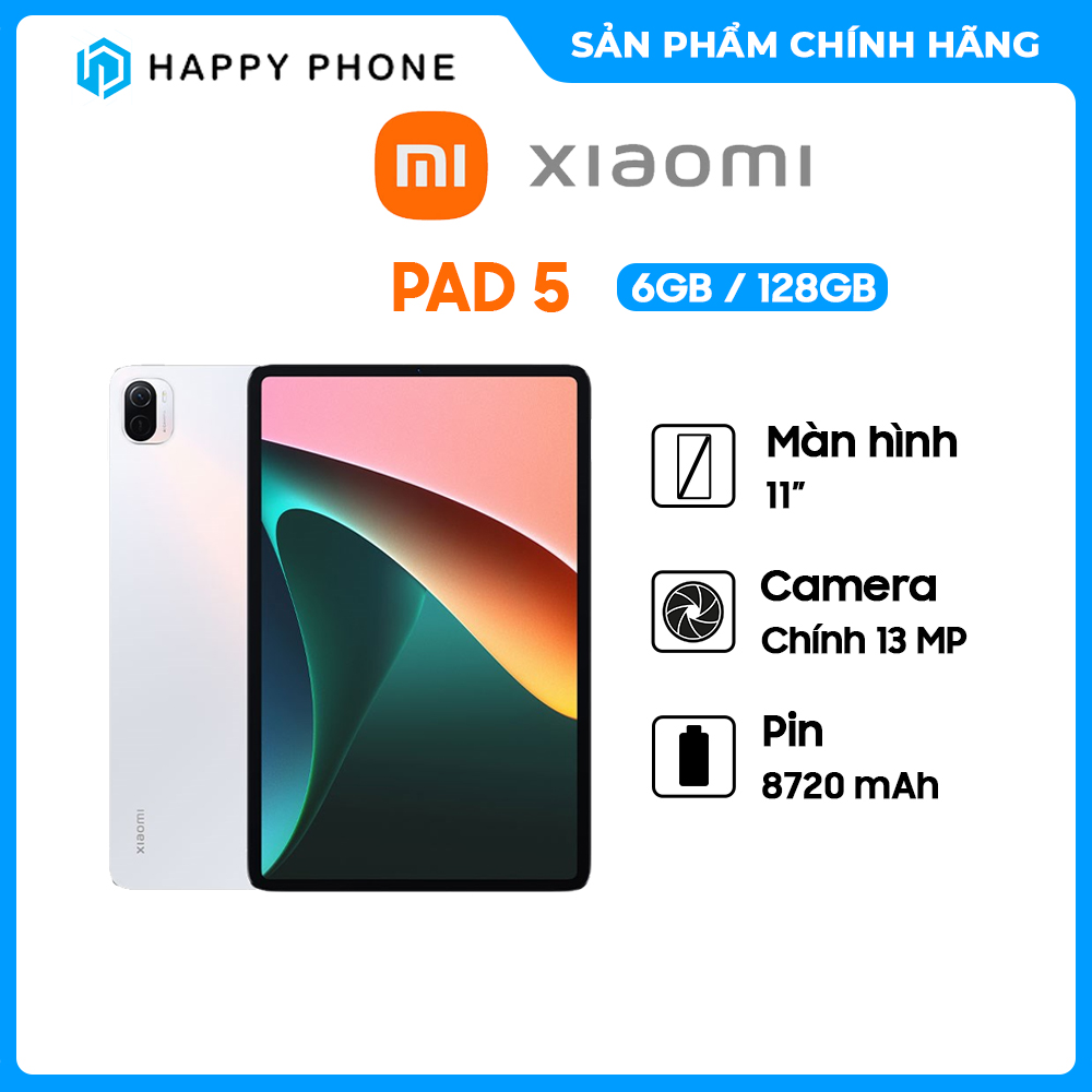 Máy tính bảng Xiaomi Pad 5 (6GB/128GB)  - Hàng Chính Hãng