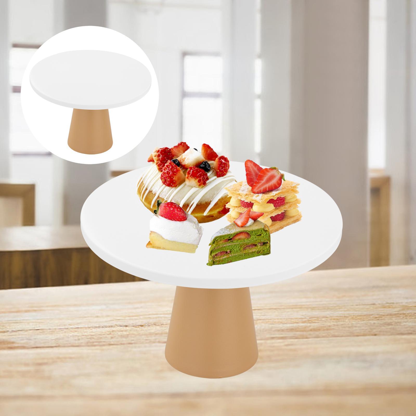 Cake Plate Round Decoration Kitchenware for Birthday Party Wedding