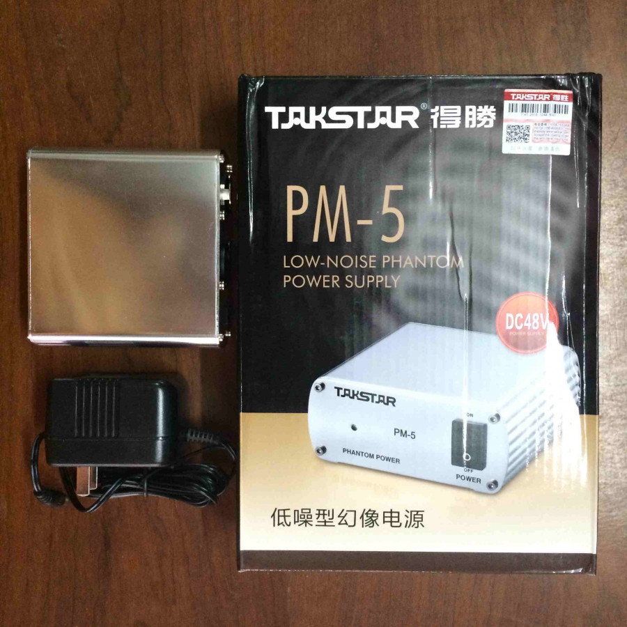 Nguồn Phantom 48V Takstar PM-5 - Hàng chính hãng